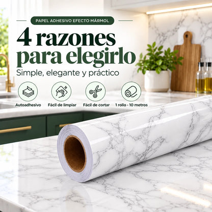 Papel Adhesivo Mármol (10 Metros)